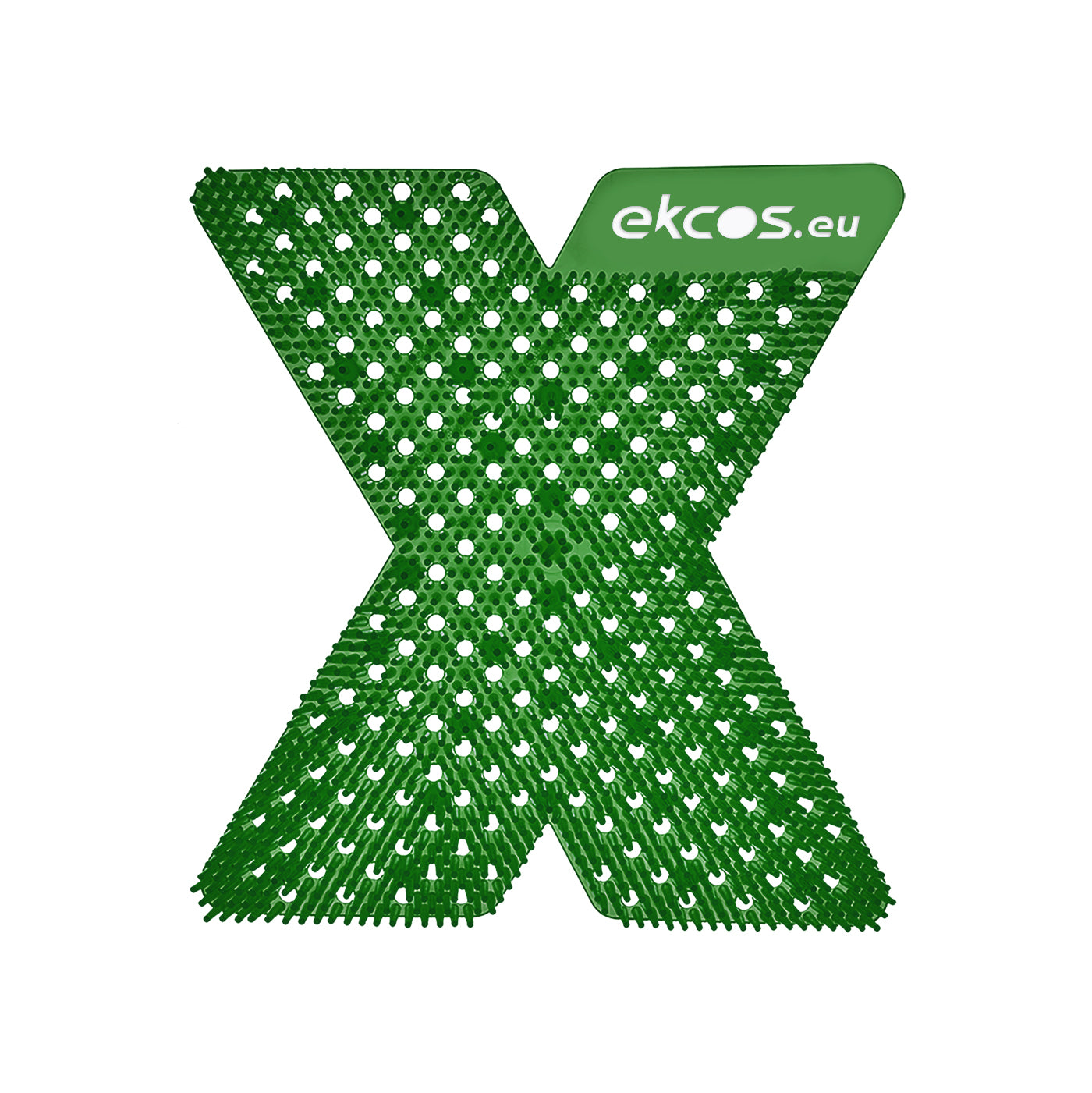 xcrën HD 60+ verde / pino, paquete de 2